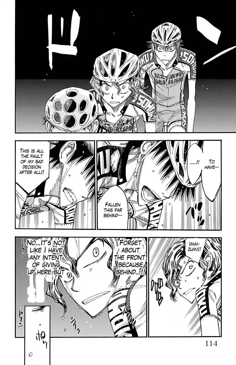 Yowamushi Pedal Chapter 386 17